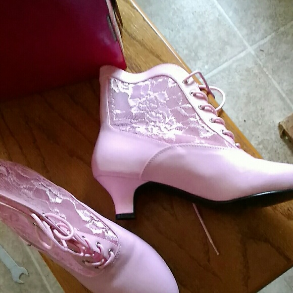 Fountains by Pleaser Women's Dame-05/IV Ankle Boot - Picture 4 of 5